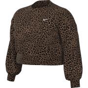 Sweatshirt donna Nike Dri-Fit GT FT CREW LEOPARD