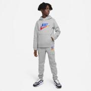 Sweatshirt felpa con cappuccio per bambini Nike Standard Issue Fleece PO BB