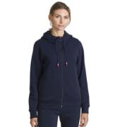 Sweatshirt zip con cappuccio con logo da donna Rossignol FT