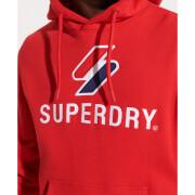 Felpa con cappuccio Superdry Code Logo