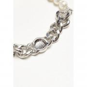 Bracciale Urban Classics pearl flat chain bracelet