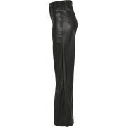 Pantaloni da donna Urban Classics faux leather wide leg (GT)